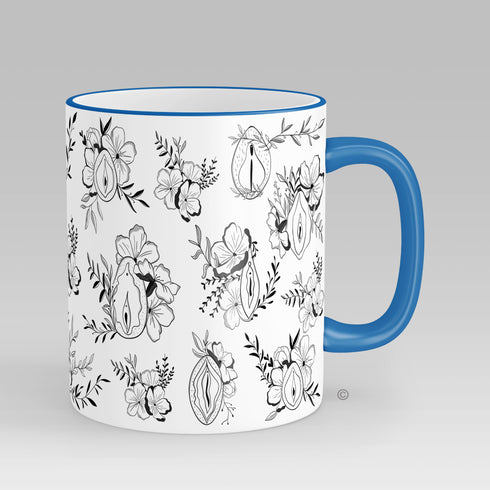 Lady Flowers Mug